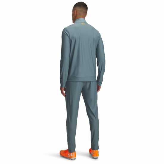 Under Armour Мъжки Спортен Екип Challenger Tracksuit Mens Сиво/оранжево 