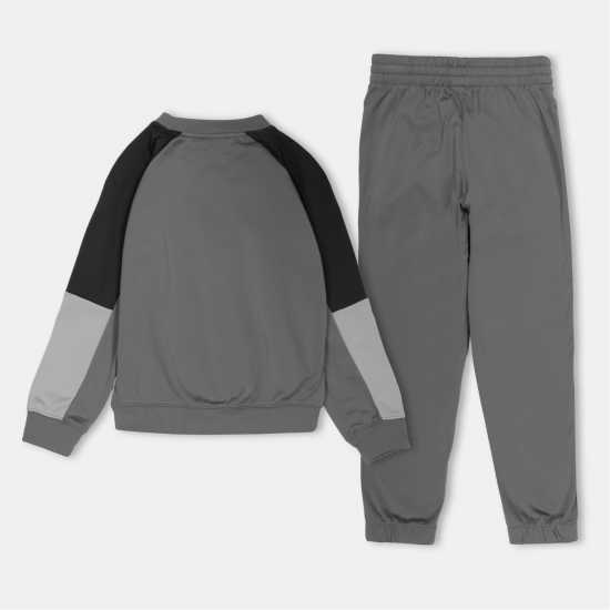 Nike Dri-FIT Tracksuit Juniors Димно сиво Nike Dri-FIT Tracksuit Juniors Димно сиво