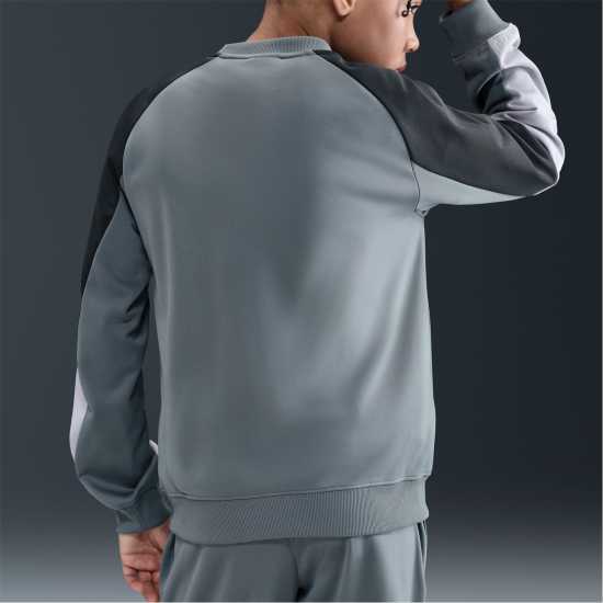 Nike Dri-FIT Tracksuit Juniors Димно сиво Nike Dri-FIT Tracksuit Juniors Димно сиво