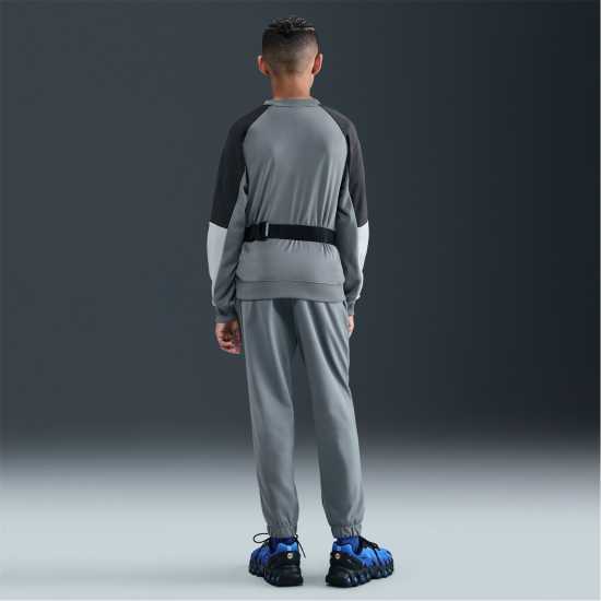 Nike Dri-FIT Tracksuit Juniors Димно сиво Nike Dri-FIT Tracksuit Juniors Димно сиво