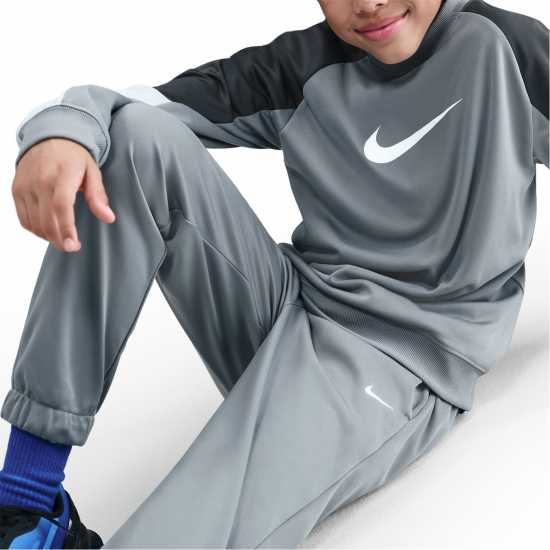 Nike Dri-FIT Tracksuit Juniors Димно сиво Nike Dri-FIT Tracksuit Juniors Димно сиво