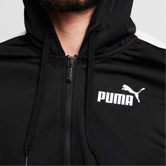 Puma Suit Black/White Мъжки спортни екипи в две части