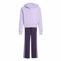 Adidas Essentials Tracksuit Set Juniors Слива 