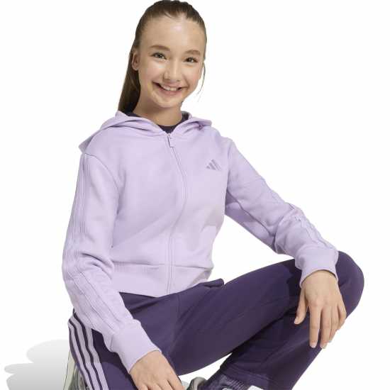 Adidas Essentials Tracksuit Set Juniors Слива Adidas Essentials Tracksuit Set Juniors Слива