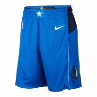 Nike Mavericks Icon Edition Men's Nike NBA Swingman Shorts  Мъжко облекло за едри хора