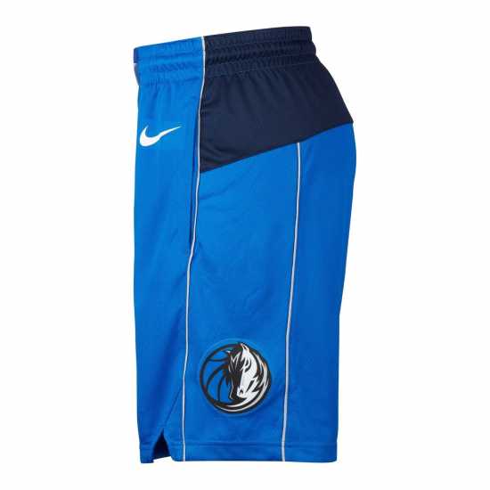 Nike Mavericks Icon Edition Men's Nike NBA Swingman Shorts  Мъжко облекло за едри хора
