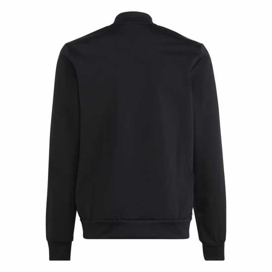 Adidas 3-Stripes Zip Tracksuit Черно/Бяло Детски спортни екипи
