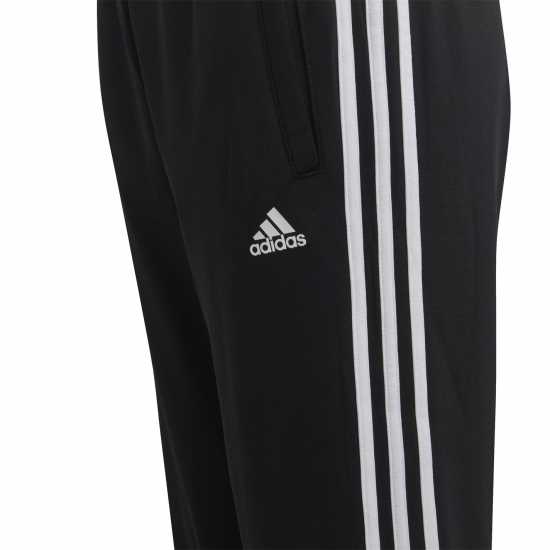 Adidas 3-Stripes Zip Tracksuit Черно/Бяло Детски спортни екипи