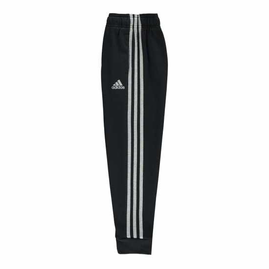Adidas 3S Fleece Tracksuit Black/Grey Детски полар