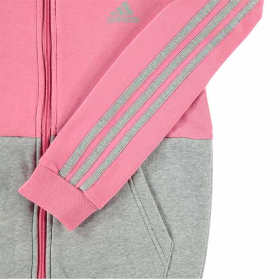 Adidas Fleece Tracksuit Junior Girls  Детски спортни екипи