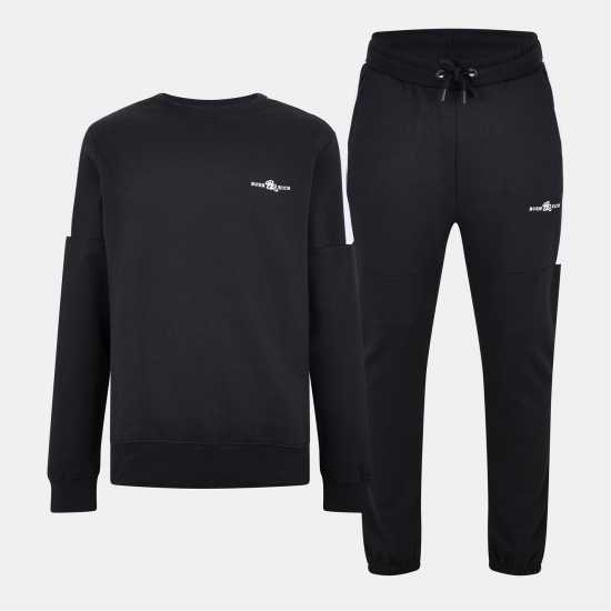 Born Rich Woven Tracksuit Черно 