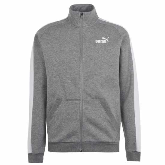 Мъжки спортни екипи в две части Puma Мъжки Спортен Екип Clean Fleece Tracksuit Mens Сиво/Бяло Puma Мъжки Спортен Екип Clean Fleece Tracksuit Mens Сиво/Бяло Мъжки спортни екипи в две части