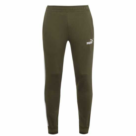 Мъжки спортни екипи в две части Puma Мъжки Спортен Екип Clean Fleece Tracksuit Mens Олива/Бяло Puma Мъжки Спортен Екип Clean Fleece Tracksuit Mens Олива/Бяло Мъжки спортни екипи в две части