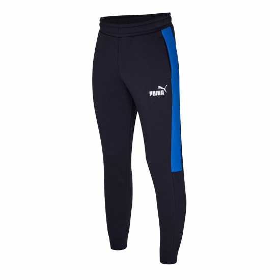 Puma Мъжки Спортен Екип Clean Fleece Tracksuit Mens Морско синьо/синьо Мъжки спортни екипи в две части