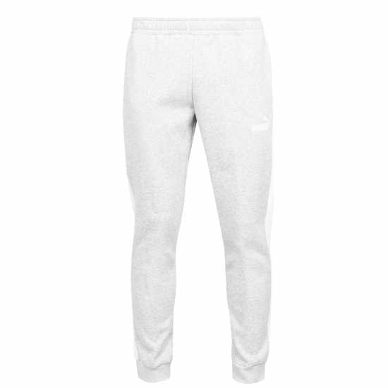 Puma Мъжки Спортен Екип Clean Fleece Tracksuit Mens Castlerock/Wht Мъжки спортни екипи в две части