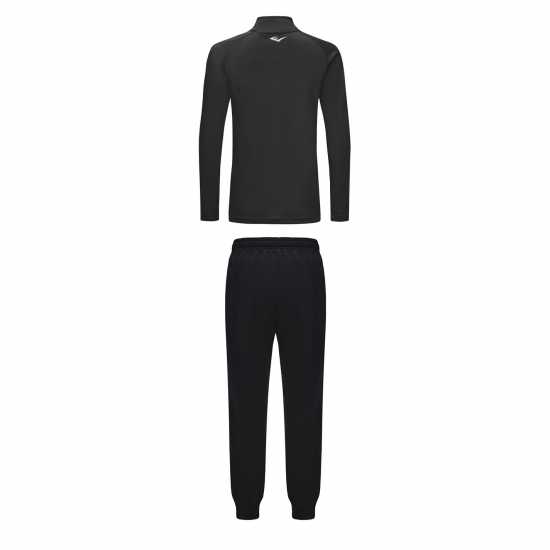 Everlast 1/4 Z Tsuit Juniors Grey Black Everlast 1/4 Z Tsuit Juniors Grey Black