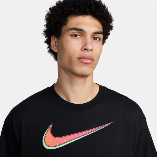 Lebron Men's M90 Basketball T-shirt Black Мъжки ризи