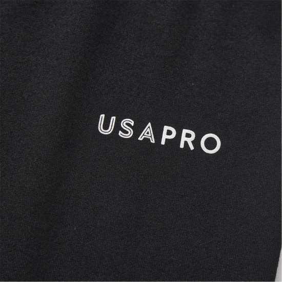 Usa Pro 1/4 Tracksuit Juniors Black 