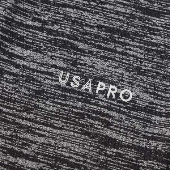 Usa Pro 1/4 Tracksuit Juniors Black 