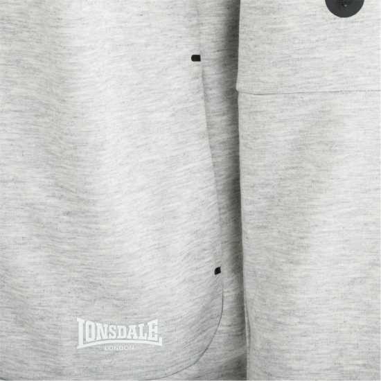 Lonsdale Мъжки Спортен Екип Track Suit Mens Light Grey Lonsdale Мъжки Спортен Екип Track Suit Mens Light Grey
