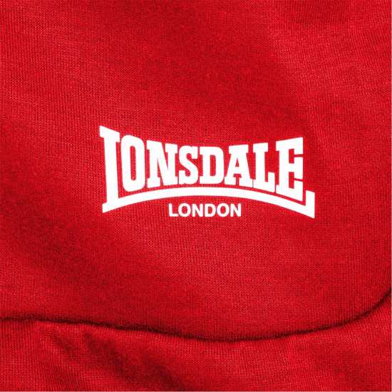 Lonsdale Мъжки Спортен Екип Track Suit Mens Red Lonsdale Мъжки Спортен Екип Track Suit Mens Red