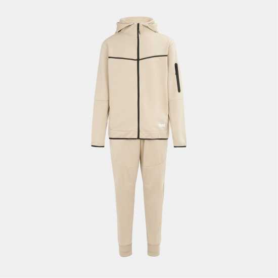 Lonsdale Мъжки Спортен Екип Track Suit Mens Khaki Lonsdale Мъжки Спортен Екип Track Suit Mens Khaki