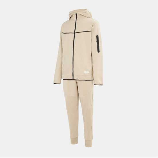 Lonsdale Мъжки Спортен Екип Track Suit Mens Khaki Lonsdale Мъжки Спортен Екип Track Suit Mens Khaki