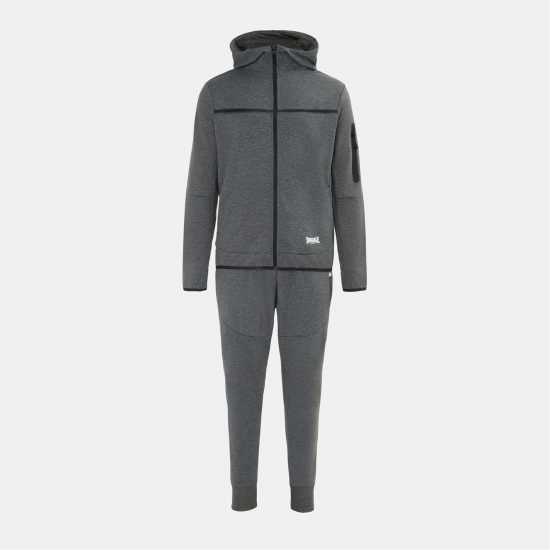 Lonsdale Мъжки Спортен Екип Track Suit Mens Dark Grey Lonsdale Мъжки Спортен Екип Track Suit Mens Dark Grey