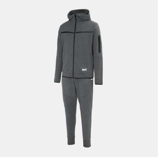 Lonsdale Мъжки Спортен Екип Track Suit Mens Dark Grey Lonsdale Мъжки Спортен Екип Track Suit Mens Dark Grey