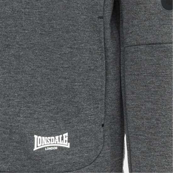 Lonsdale Мъжки Спортен Екип Track Suit Mens Dark Grey Lonsdale Мъжки Спортен Екип Track Suit Mens Dark Grey