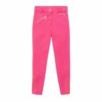 Requisite Euro Seat Breeches Juniors Розово Дълги и къси бричове за езда