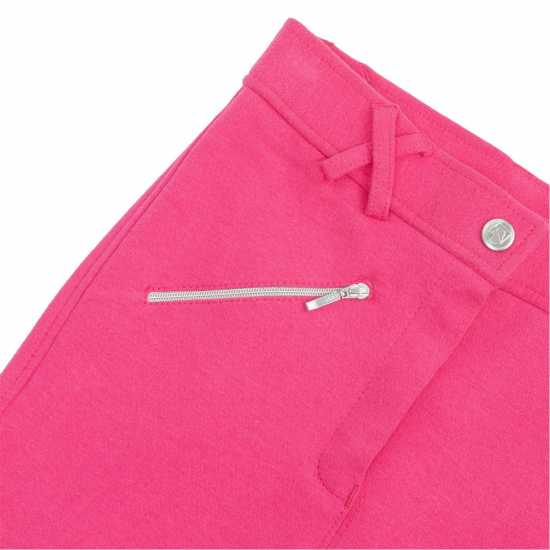 Requisite Euro Seat Breeches Juniors Розово Дълги и къси бричове за езда
