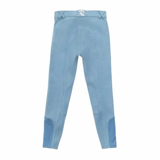 Requisite Euro Seat Breeches Juniors Светло синьо Дълги и къси бричове за езда