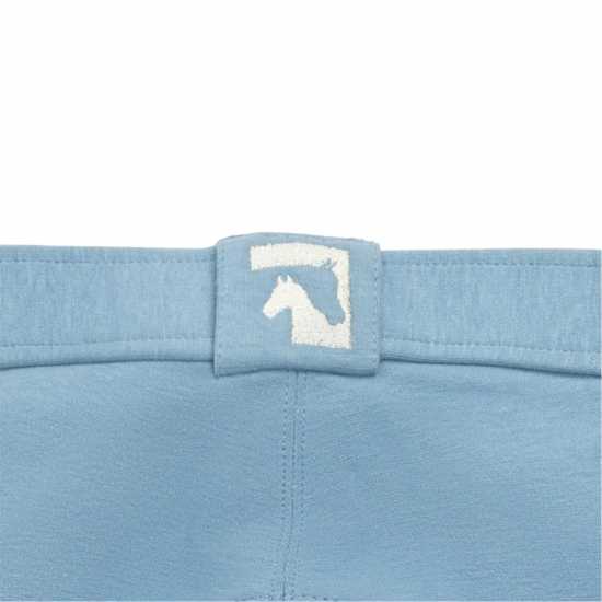 Requisite Euro Seat Breeches Juniors Светло синьо Дълги и къси бричове за езда