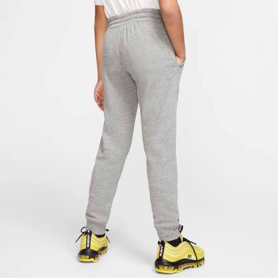 Nike Fleece Tracksuit Junior Boys Сиво/Бяло Детски спортни екипи