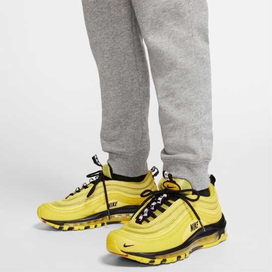 Nike Fleece Tracksuit Junior Boys Сиво/Бяло Детски спортни екипи