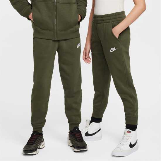 Детски спортни екипи Sale Nike Fleece Tracksuit Junior Boys Хаки/Бяло Sale Nike Fleece Tracksuit Junior Boys Хаки/Бяло Детски спортни екипи