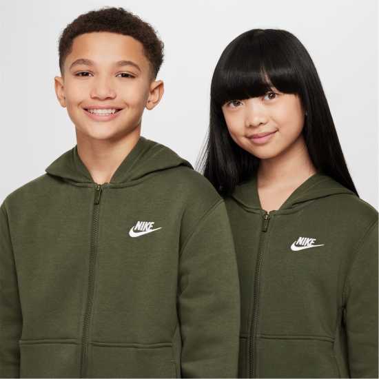 Детски спортни екипи Sale Nike Fleece Tracksuit Junior Boys Хаки/Бяло Sale Nike Fleece Tracksuit Junior Boys Хаки/Бяло Детски спортни екипи