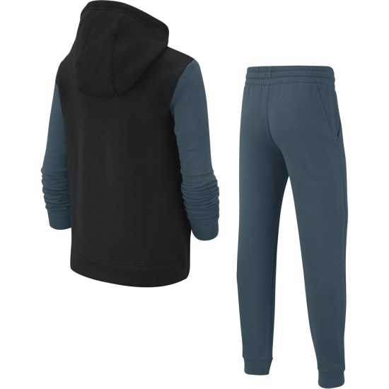 Sale Nike Fleece Tracksuit Junior Boys Green Ash Детски спортни екипи