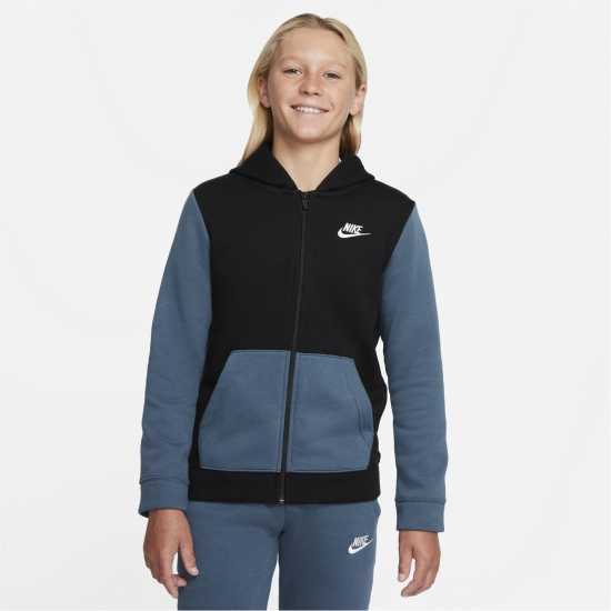 Sale Nike Fleece Tracksuit Junior Boys Green Ash Детски спортни екипи