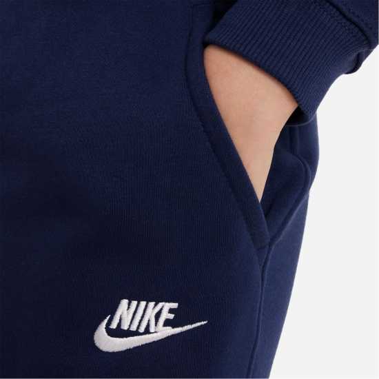 Nike Fleece Tracksuit Junior Boys Navy 