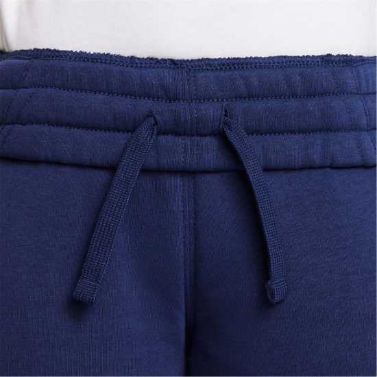 Nike Fleece Tracksuit Junior Boys Морско синьо/Бяло Детски спортни екипи