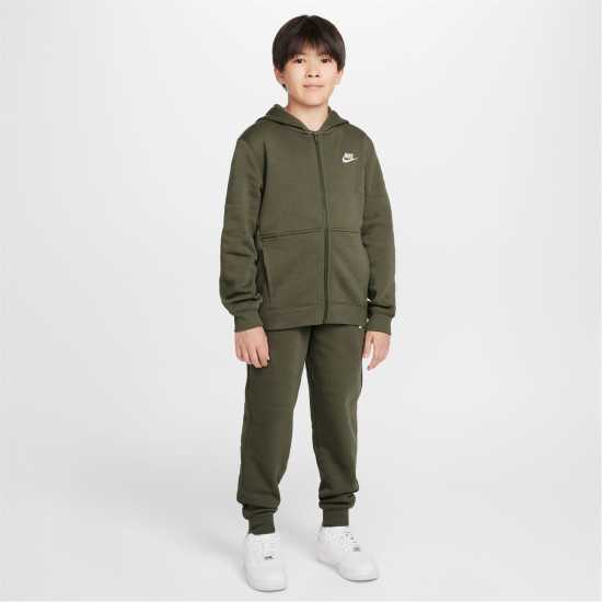 Детски спортни екипи Nike Fleece Tracksuit Junior Boys Средна маслина Nike Fleece Tracksuit Junior Boys Средна маслина Детски спортни екипи