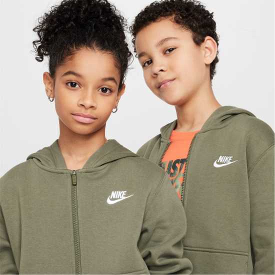 Детски спортни екипи Nike Fleece Tracksuit Junior Boys Средна маслина Nike Fleece Tracksuit Junior Boys Средна маслина Детски спортни екипи