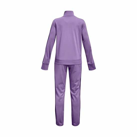 Under Armour Armour UA Knit Tracksuit Girls' Purple 