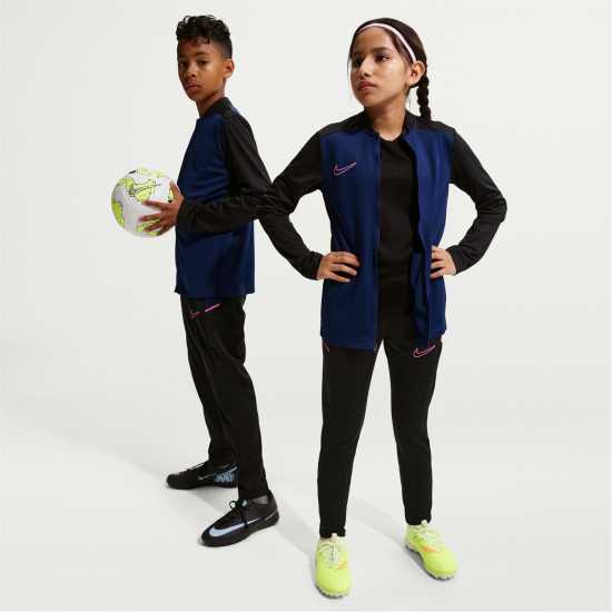 Nike Juniors Academy Warm Up Tracksuit Blue Void 