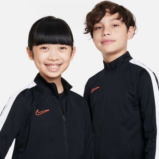 Nike Academy Warm Up Tracksuit Blk/Wht/Pnk Детски спортни екипи