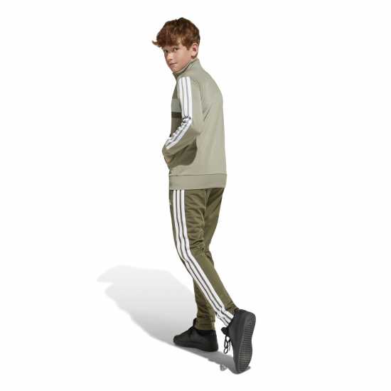 Adidas Essentials Tiberio Tracksuit Сиво / Черно Детски спортни екипи