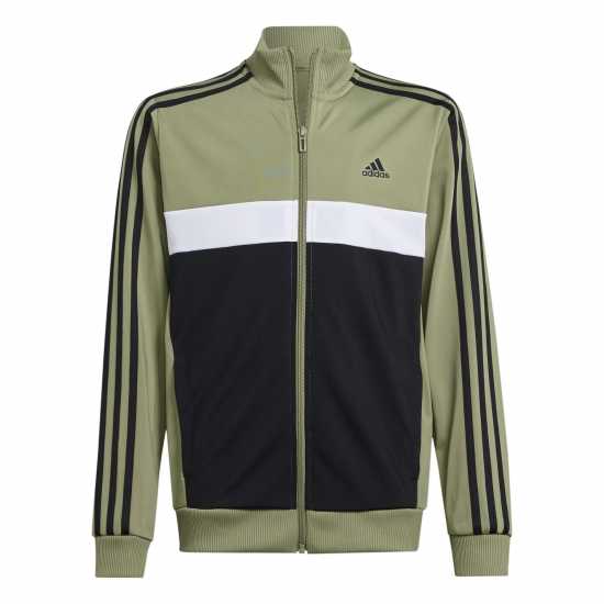 Adidas 3S Essentials Tiberio Tracksuit Tent Green/Blac 