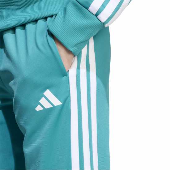 Adidas 3S Essentials Tiberio Tracksuit Зелено/Бяло Adidas 3S Essentials Tiberio Tracksuit Зелено/Бяло